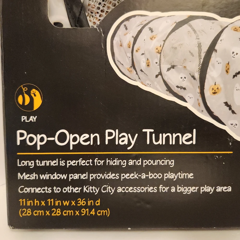 Pop-up Cat Play Tunnel Cat Toy Tunnel